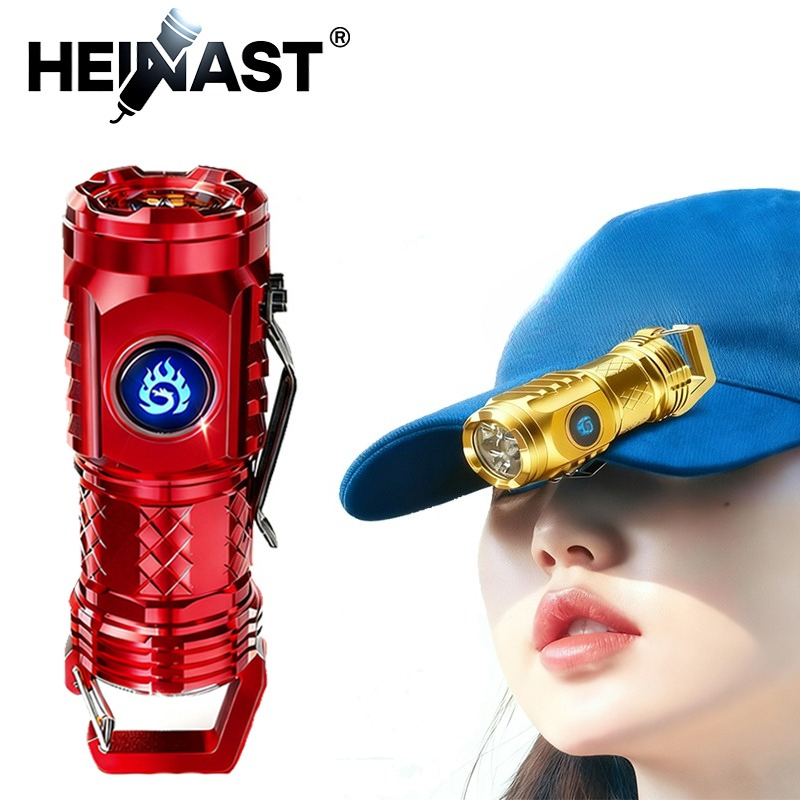 Outdoor Lighting Battery Powered - 高強力パワー LED 懐中電灯 内蔵バッテリー Type-C 充電式