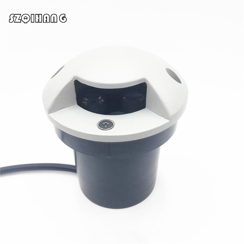 Outdoor Lighting Year Round - 防水LED地下ランプ,屋外照明,埋め込み式フロアランプ,IP68, AC 85-265v,DC 12v,3x2w,5x2w