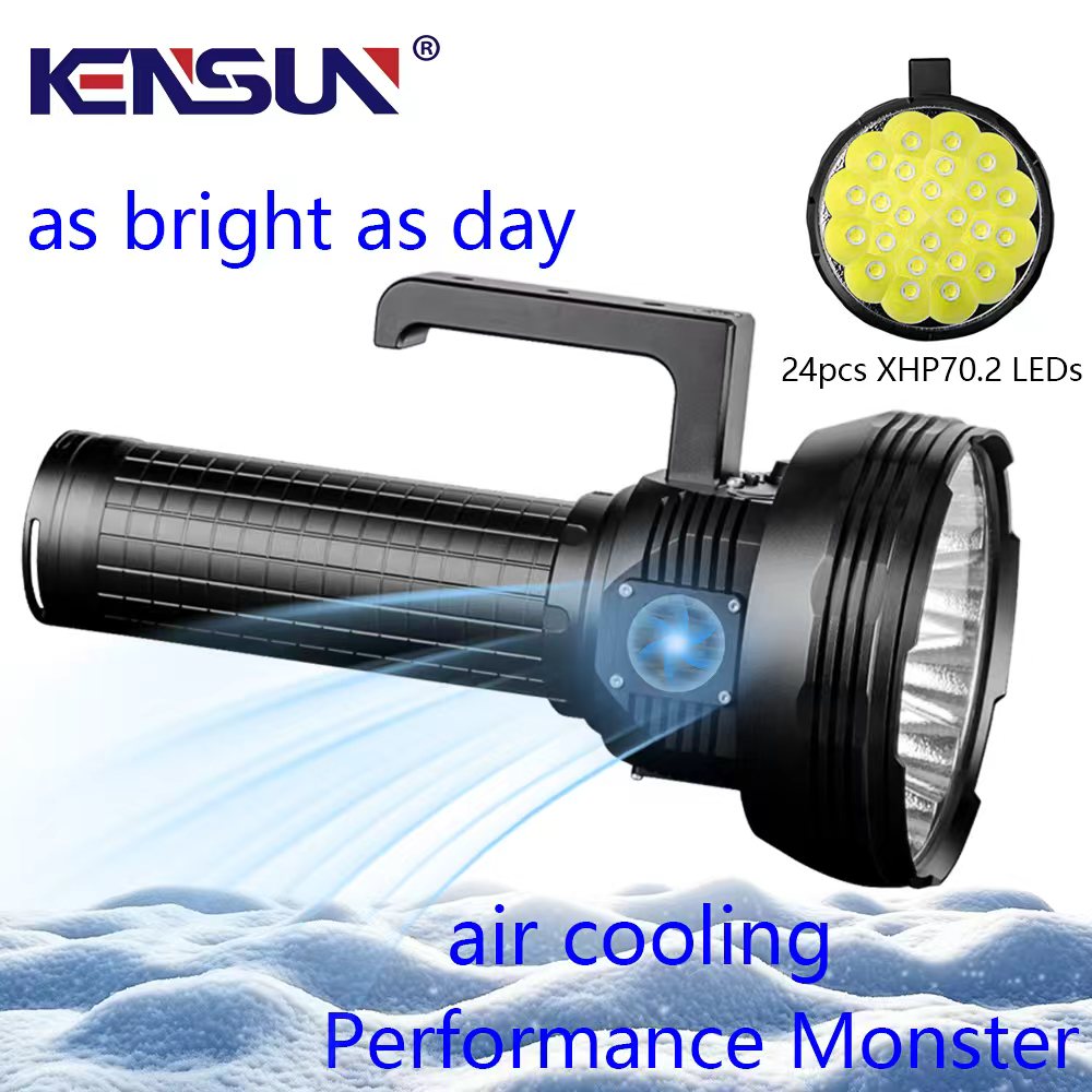 Outdoor Lighting Collections - ハイパワー LED 懐中電灯 150000 ルーメン超高輝度トーチ USB