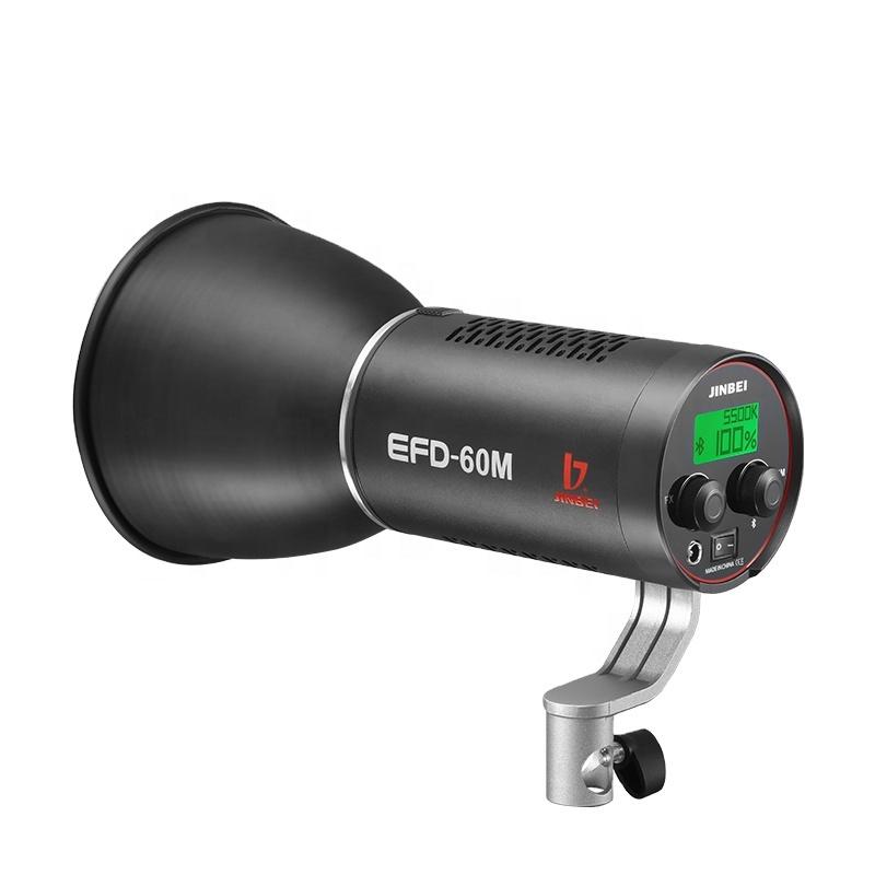 Outdoor Lighting Video Shooting - JINBEI EFD-60M高品質LEDビデオライト 5500K連続ビデオライト スタジオおよび屋外Vlog撮影用