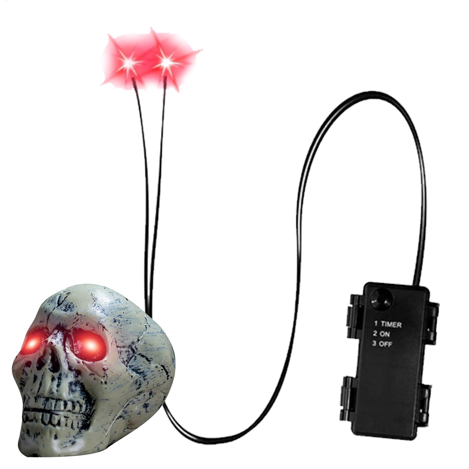 Outdoor Lighting Timer - ライトアップアイズ ハロウィン グローイングアイライト タイマー付き LED小道具 カボチャ用