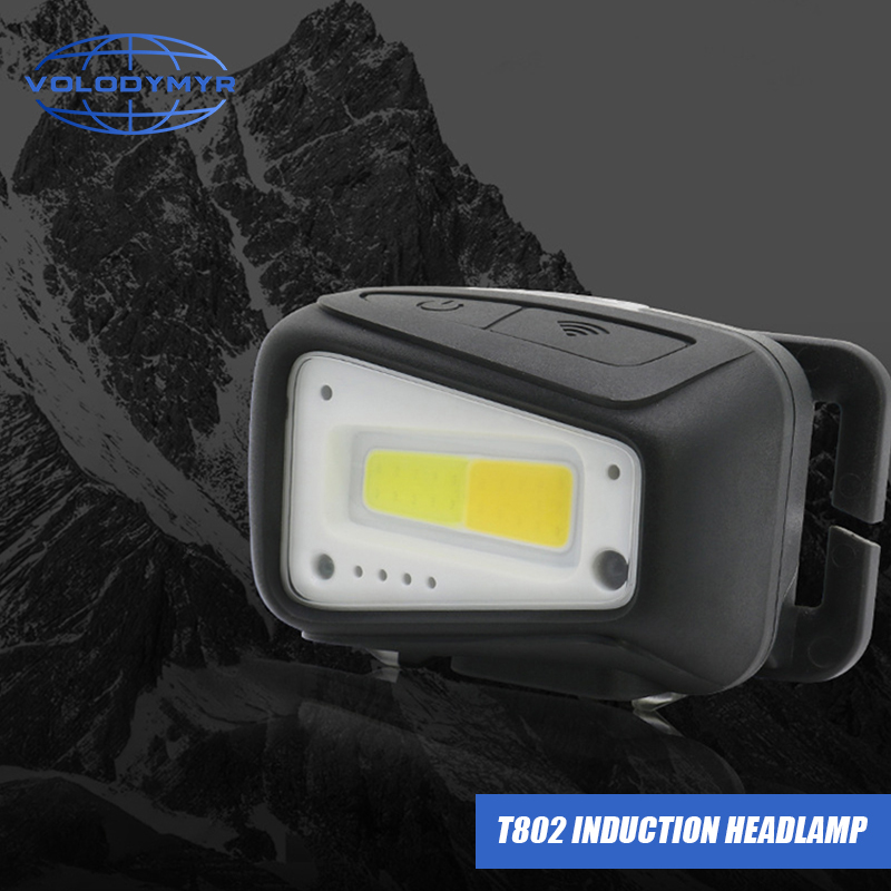 Outdoor Lighting Motion Sensor - VOLODYMYR 防水 COB LED ヘッドランプ モーションセンサー