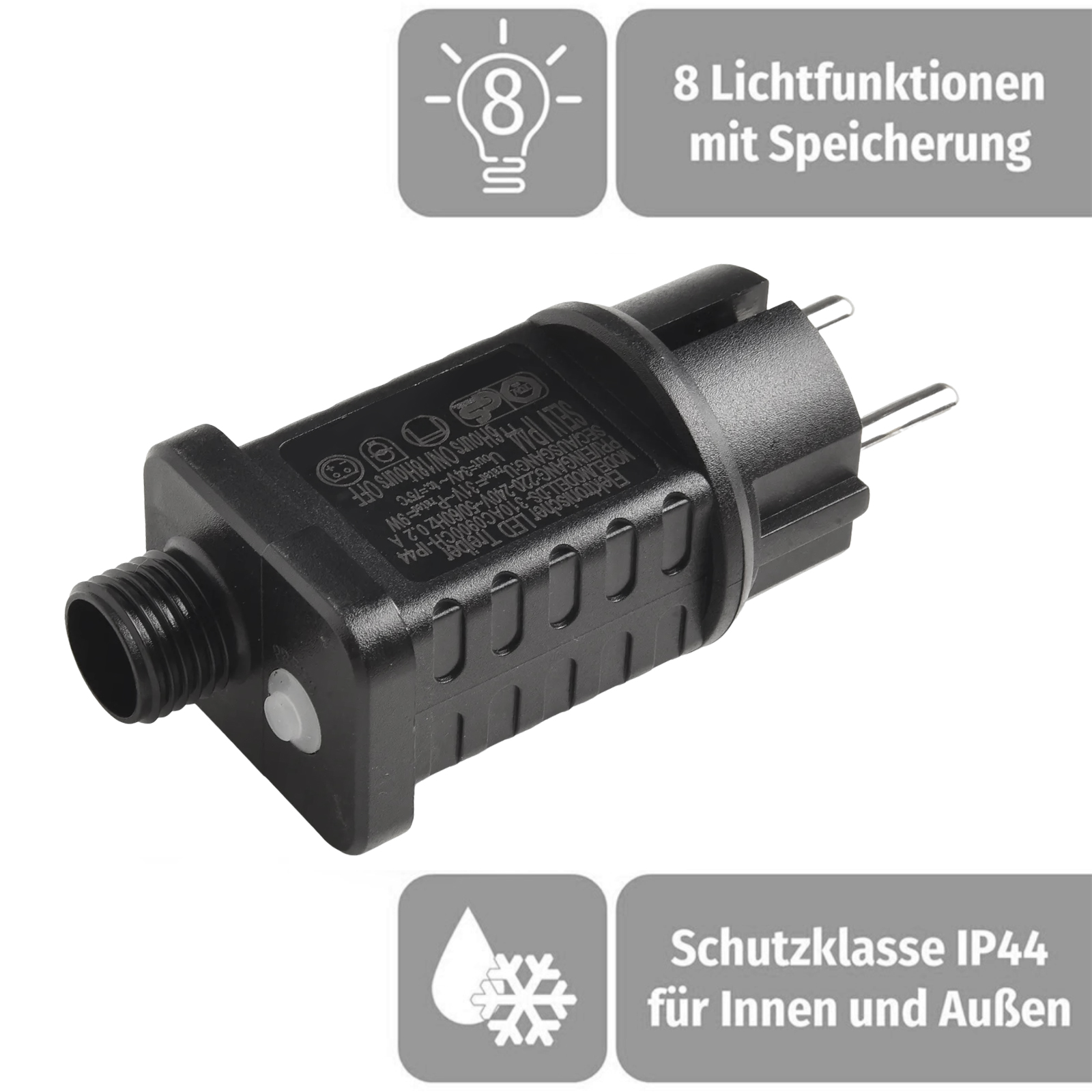 31V 9W LED 変圧器電源タイマー付きストリングライト - Outdoor Lighting Timer のレビューと価格