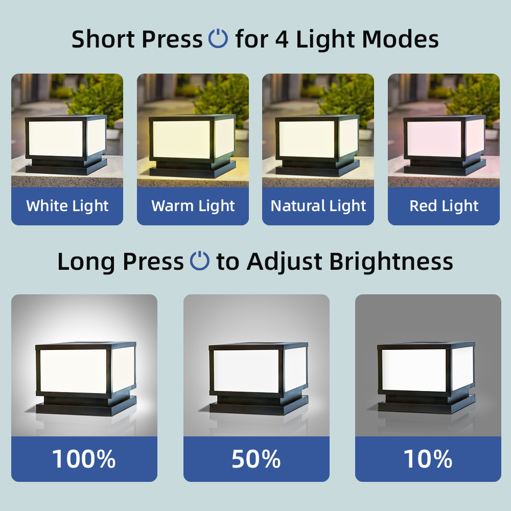 LED ソーラーライト屋外防水ソーラーコラムライト古典的なス - Outdoor Lighting With Outlet のレビューと価格