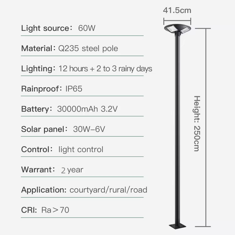 ソーラーUFOランプ中庭高ポール照明屋外防水ラウンドホームヴ - Outdoor Lighting Year Round のレビューと価格