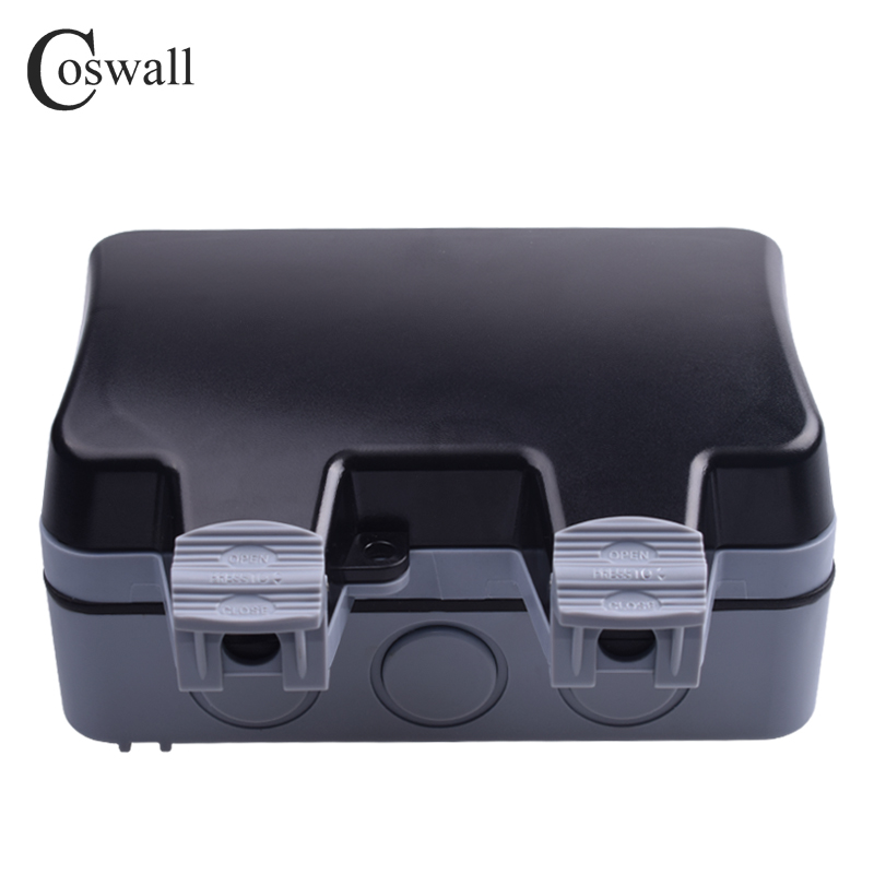 Coswall IP66全天候防水屋外壁電源ソケット16A  - Outdoor Lighting With Outlet のレビューと価格