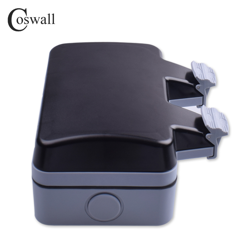 Coswall IP66全天候防水屋外壁電源ソケット16A  - Outdoor Lighting With Outlet のレビューと価格