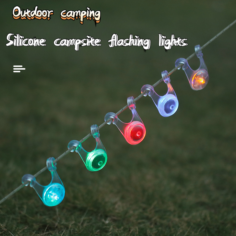 10 個防水 LED テントストリングロープガードハンギング - Outdoor Lighting Cable のレビューと価格