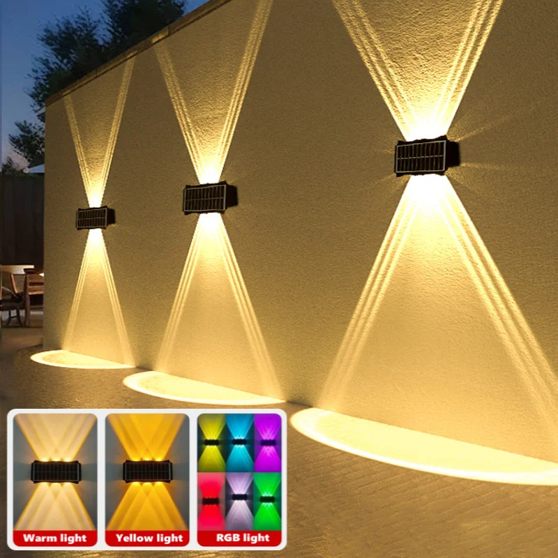 屋外ソーラーランプ,装飾ライト,上下に照明,庭,温室,バルコ - Outdoor Lighting With Outlet のレビューと価格