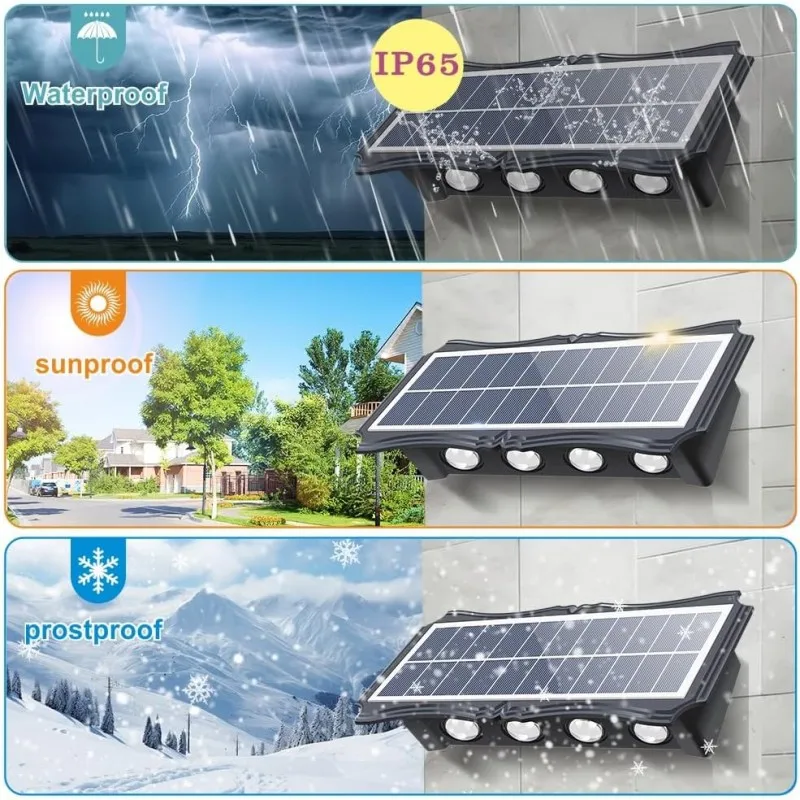 屋外ソーラーランプ,装飾ライト,上下に照明,庭,温室,バルコ - Outdoor Lighting With Outlet のレビューと価格