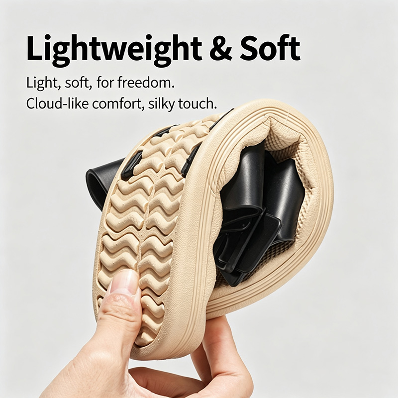 メンズカジュアルバックル調整式EVAスリッポンソフトソールス - Outdoor Lighting For Home のレビューと価格