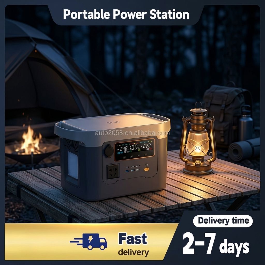 600W 540Wh ポータブル電源 高輝度LEDライト付き - Outdoor Lighting Battery Powered のレビューと価格