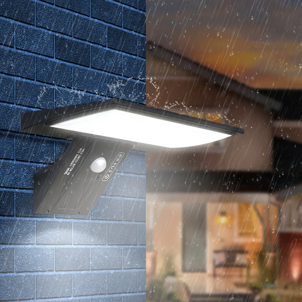 ソーラー屋外ライトモーションセンサー制御セキュリティ洪水防水 - Outdoor Lighting With Outlet のレビューと価格