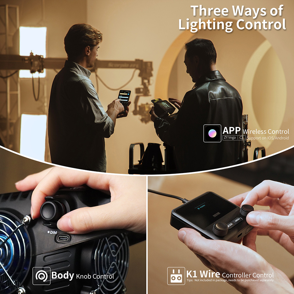 ZHIYUN MOLUS B100 B200 B500 B3 - Outdoor Lighting Video Shooting のレビューと価格