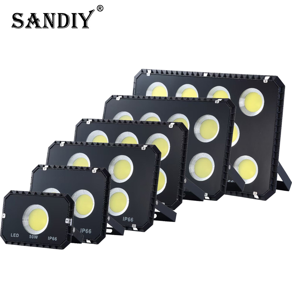 屋外ledスポットライト,防水ip66,100w,200w - Outdoor Lighting Garage のレビューと価格