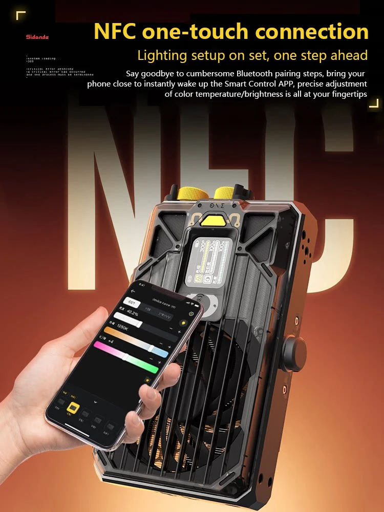 Sidande Q240C 240WフルカラーRGB COB - Outdoor Lighting Video Shooting のレビューと価格
