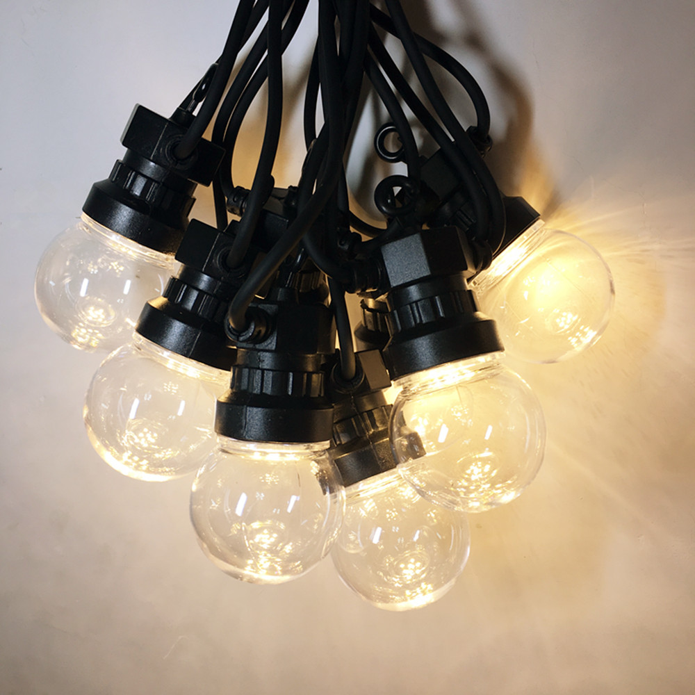 IP65 G50 ホワイトケーブル ミルキーボール ストリン - Outdoor Lighting Cable のレビューと価格