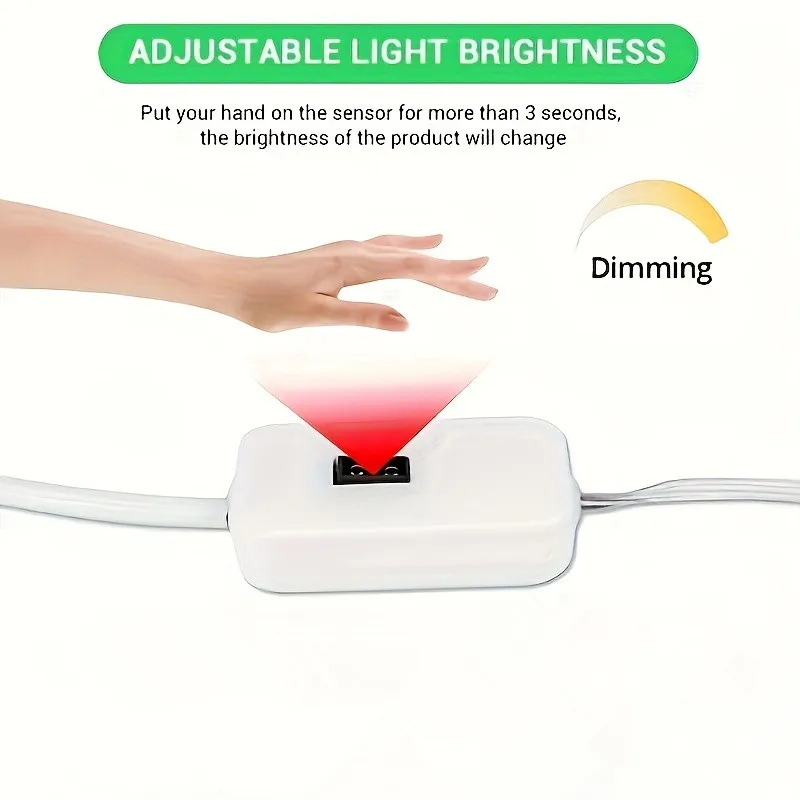モーションセンサーネオン LED ライトストリップ USB  - Outdoor Lighting Cable のレビューと価格