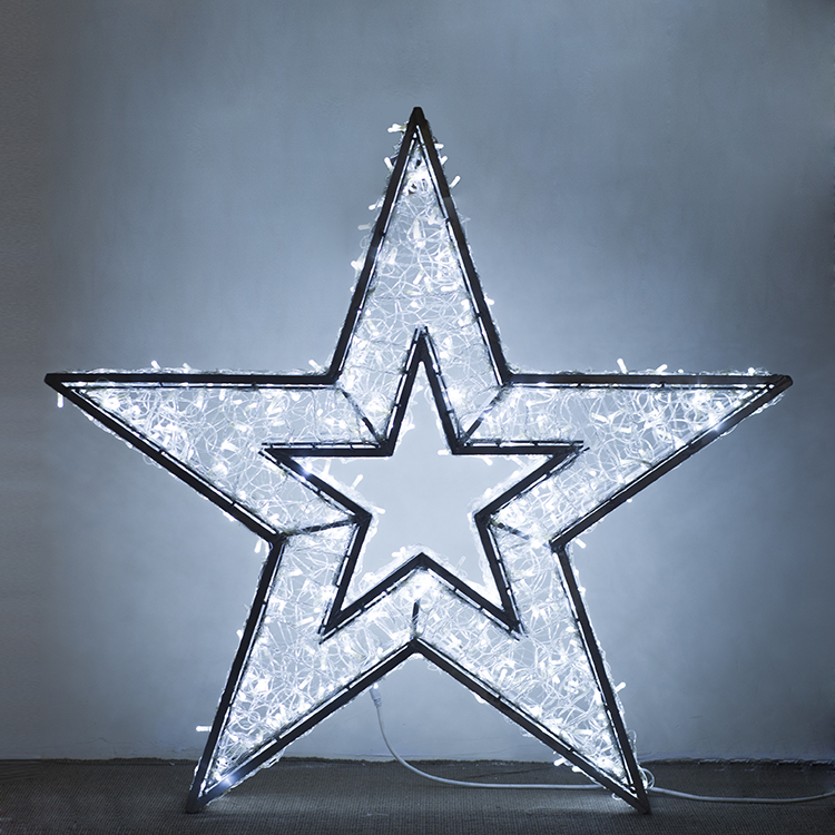 LED五芒星型屋外IP65防水クリスマスペンダントランプホリ - Outdoor Lighting And Landscape のレビューと価格