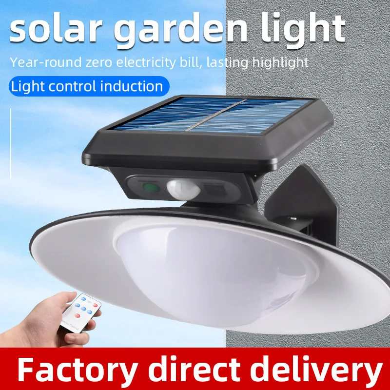 ソーラー街路灯屋外リモコン誘導 LED ラウンドソーラーパネ - Outdoor Lighting Year Round のレビューと価格