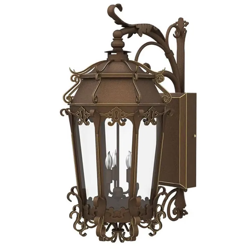 屋外用ウォールランプ LEDガラス ホテル用 大型 ラスティ - Outdoor Lighting For Home のレビューと価格