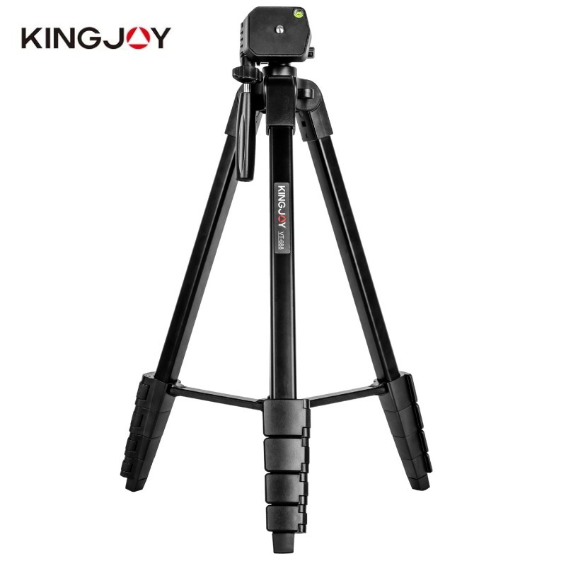 KINGJOY VT-688 高さ1.7M ポータブル三脚  - Outdoor Lighting Video Shooting のレビューと価格