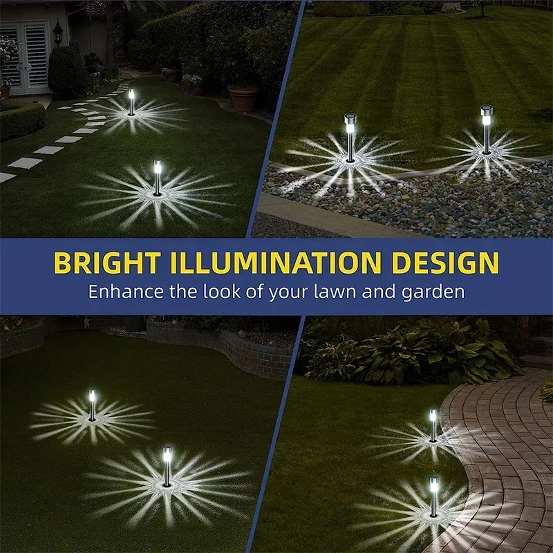 ソーラー屋外ライトガーデンランプ太陽光発電防水風景パス屋外庭 - Outdoor Lighting Under Pergola のレビューと価格