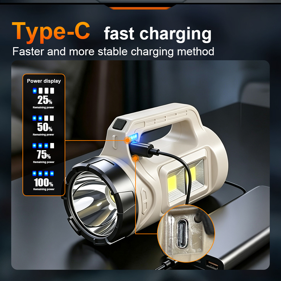 マルチシーンハンドヘルド LED トーチソーラー Type- - Fire Torch Solar のレビューと価格