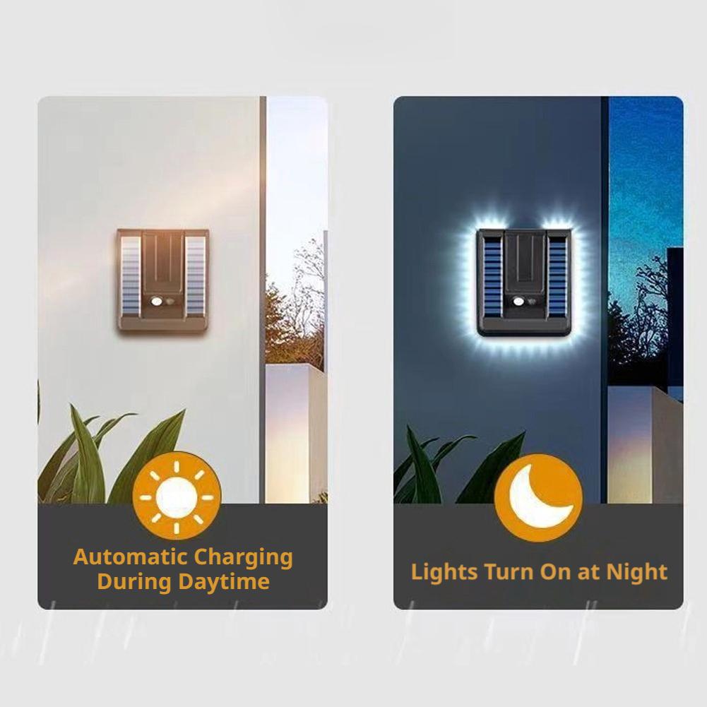折りたたみ式LED 120 °   ソーラーライト 3 モー - Outdoor Lighting Motion Sensor のレビューと価格