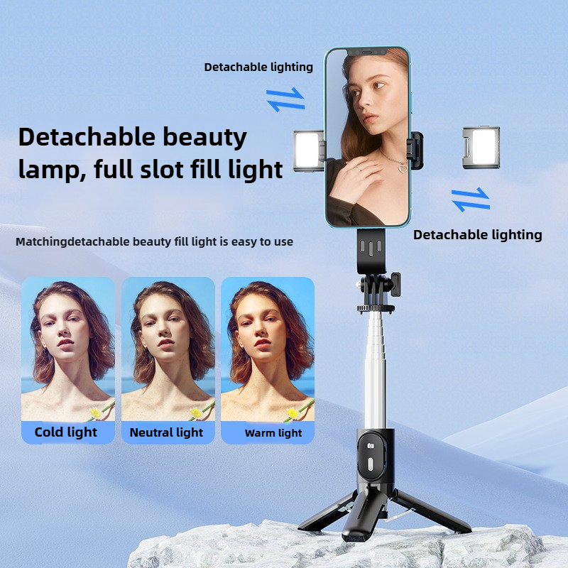 P08Y セルフィースティック三脚、自撮り撮影、ライブストリ - Outdoor Lighting Video Shooting のレビューと価格