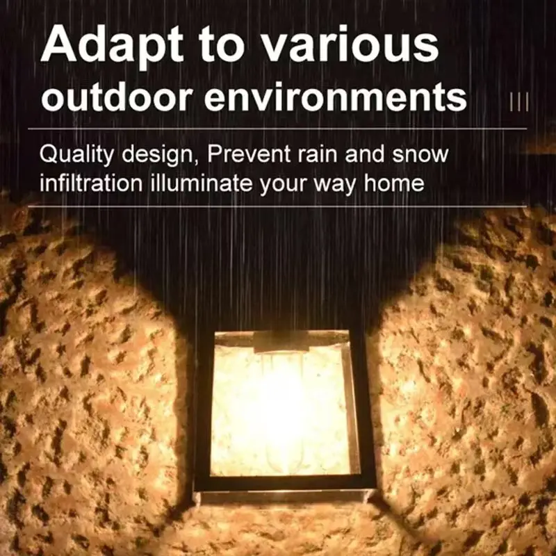 屋外ソーラータングステンウォールライト、モーションセンサー付 - Outdoor Lighting Garage のレビューと価格
