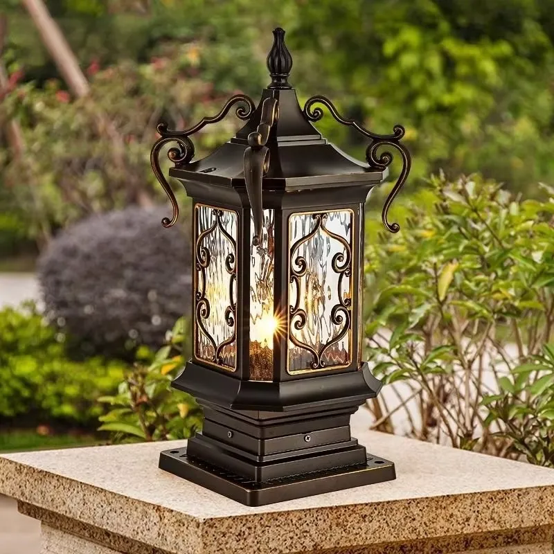 欧州スタイルIP65防水アルミ製LED芝生ライト、屋外コミュ - Outdoor Lighting And Landscape のレビューと価格