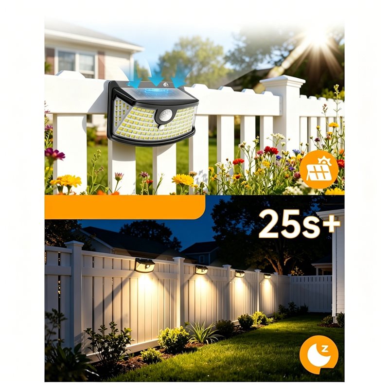 【新製品！A25P】防水ソーラー式モーションセンサーライト2 - Outdoor Lighting Motion Sensor のレビューと価格