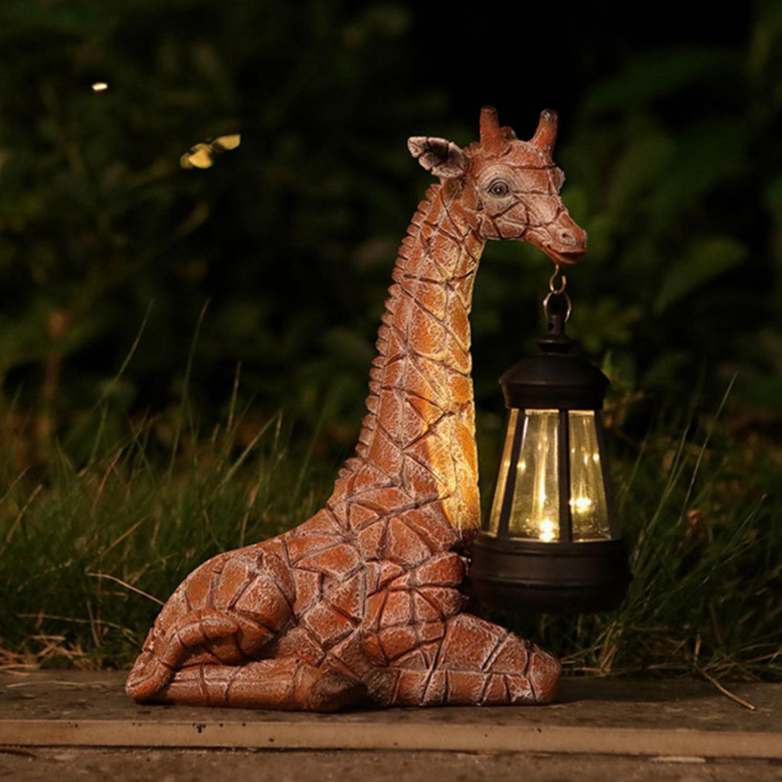 ソーラーランタンライト付きガーデンキリン像、マイクロランドス - Outdoor Lighting Collections のレビューと価格