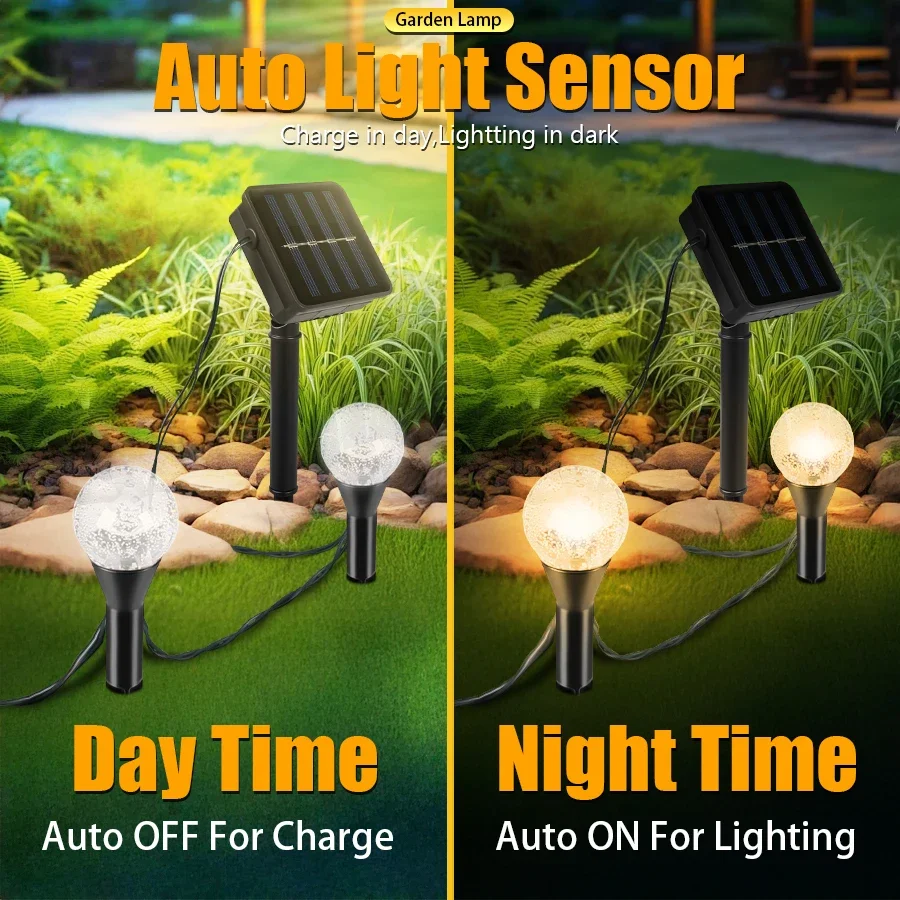 屋外ソーラー 20 Led ライトガーデンクリスマス装飾妖精 - Outdoor Lighting Under Pergola のレビューと価格