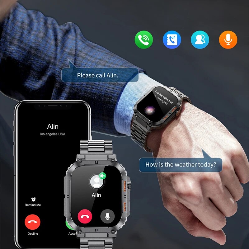 Lige-男性用アウトドアスポーツフィットネススマートウォッ - Outdoor Lighting Timer のレビューと価格