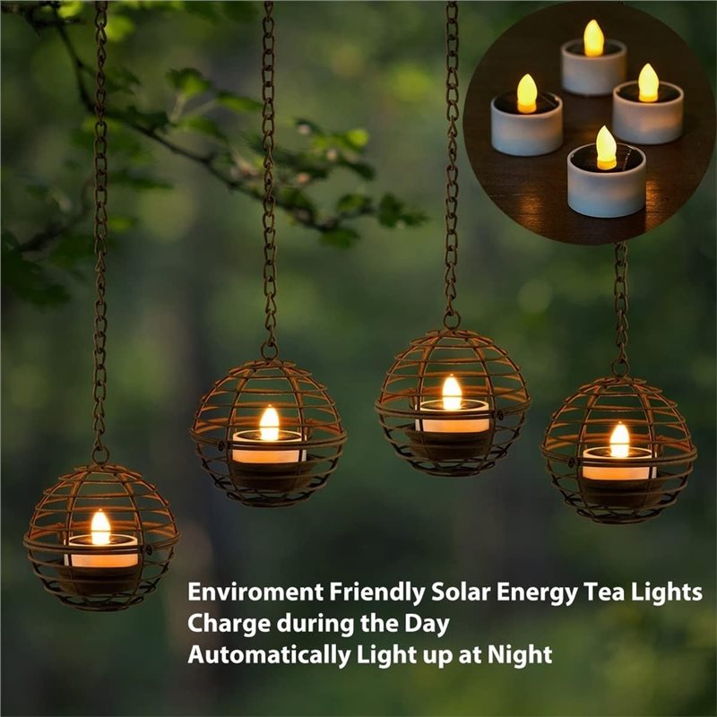 年間セール中 鉄球ソーラーライトセット(1セット)、防水・防 - Outdoor Lighting Year Round のレビューと価格