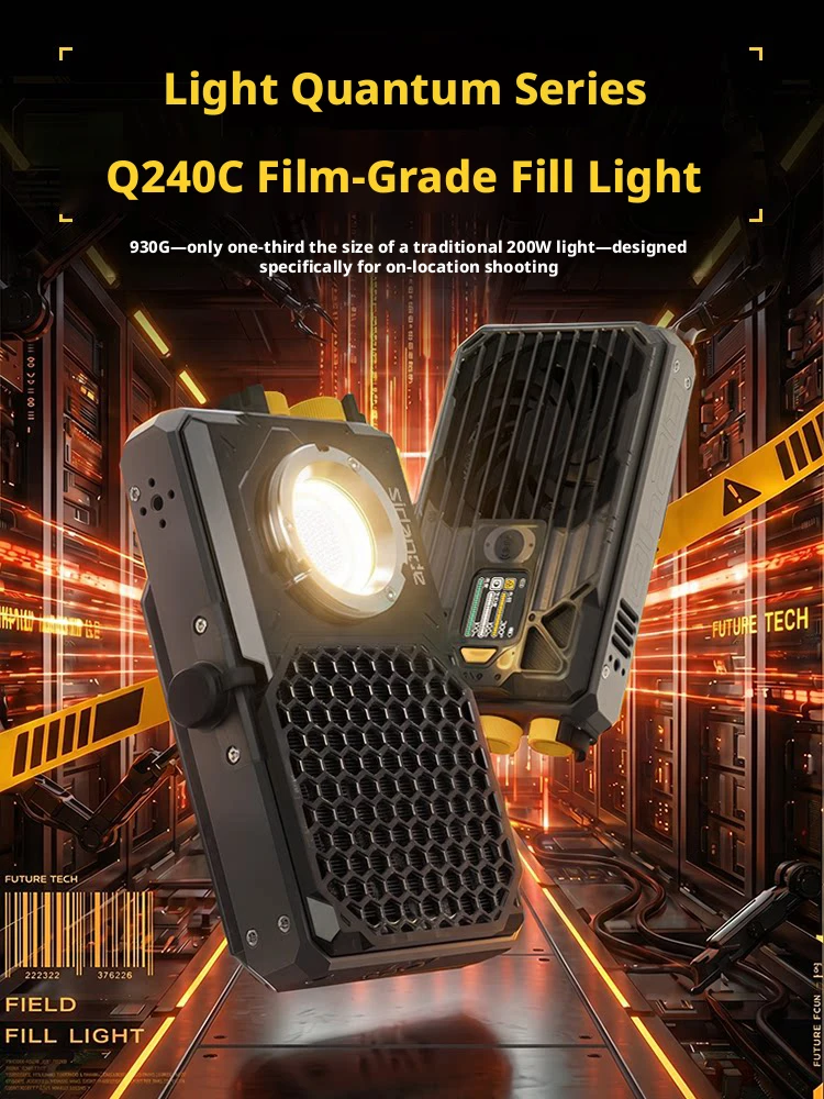 Sidande Q240C 240WフルカラーRGB COB - Outdoor Lighting Video Shooting のレビューと価格
