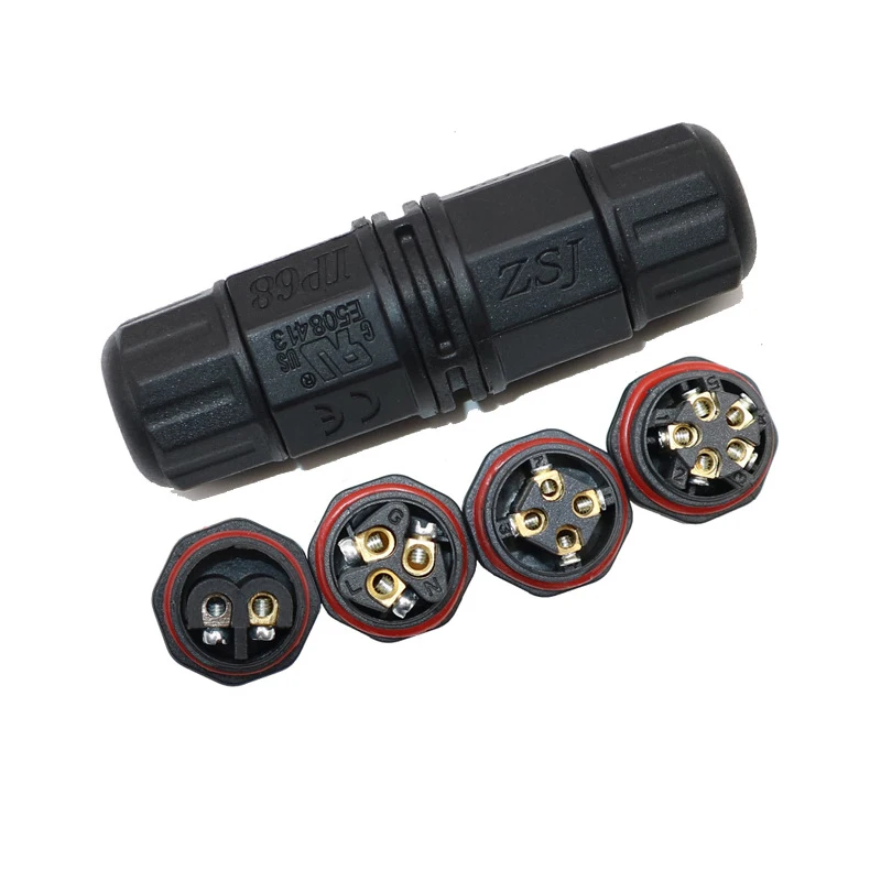 防水ケーブルコネクタ屋外 IP68 2 3 4 5 ピンコネ - Outdoor Lighting Joint Box のレビューと価格