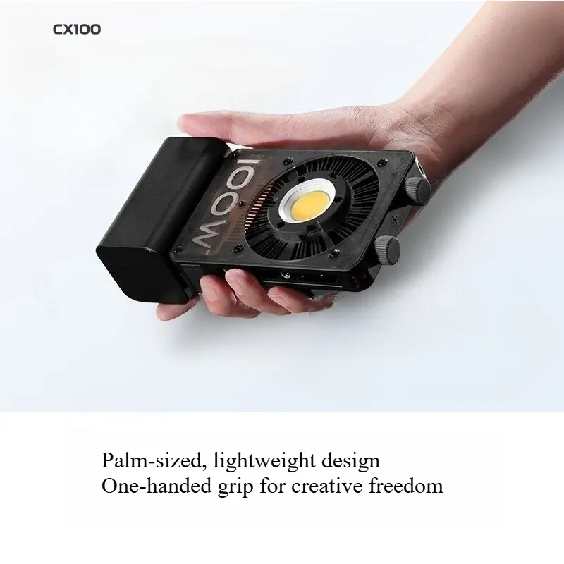 CINEPEER CX100 100W プロ仕様 ポータブル - Outdoor Lighting Video Shooting のレビューと価格