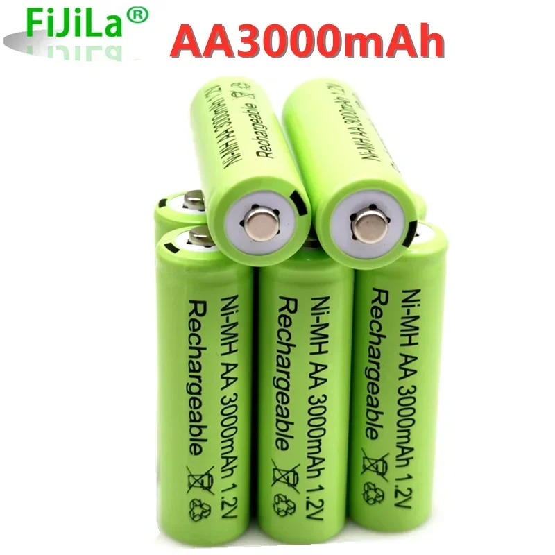 2-100個 1.2V AA 3000mAh ニッケル水素  - Fire Torch Solar のレビューと価格