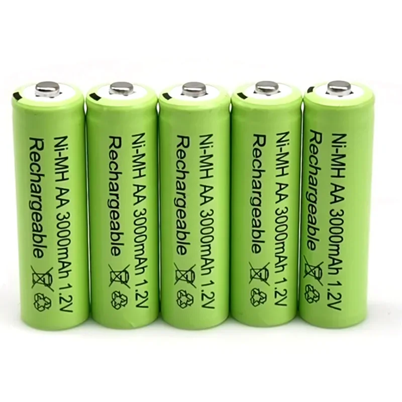 2-100個 1.2V AA 3000mAh ニッケル水素  - Fire Torch Solar のレビューと価格