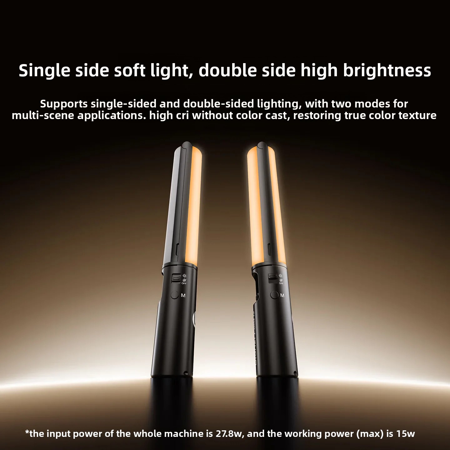Ulanzi FOLD15W ハンディ型ロッドライト。折りた - Outdoor Lighting Video Shooting のレビューと価格