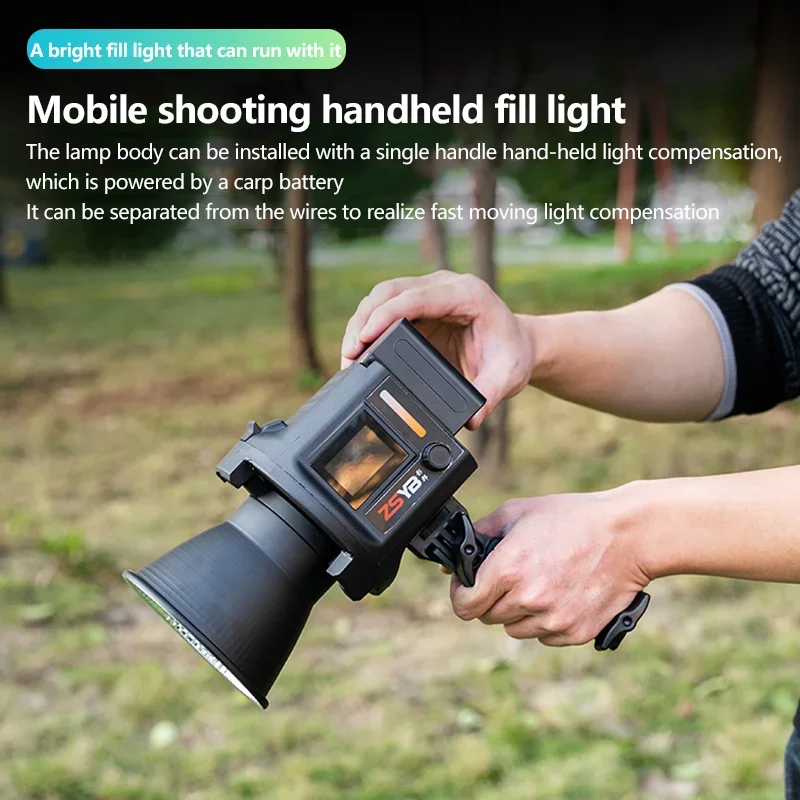 ZSYB CL-60Bi バイカラーLEDライト 3200- - Outdoor Lighting Video Shooting のレビューと価格