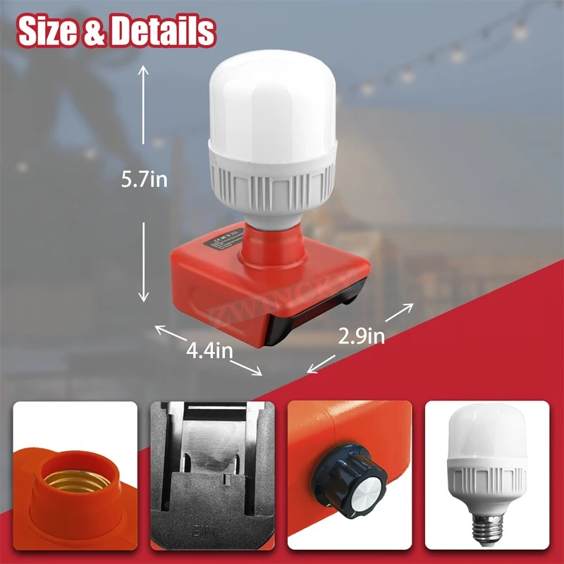 ポータブルツールライト、Einhell Power X-Ch - Outdoor Lighting Battery Powered のレビューと価格