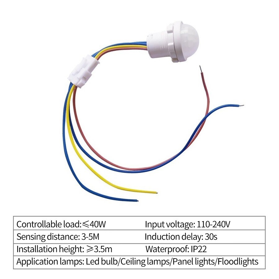 PIR モーションセンサー検出器スマートスイッチ家庭用屋内屋 - Outdoor Lighting Motion Sensor のレビューと価格