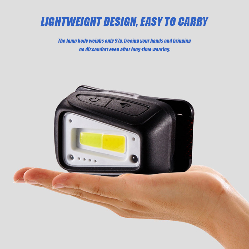 VOLODYMYR 防水 COB LED ヘッドランプ モー - Outdoor Lighting Motion Sensor のレビューと価格