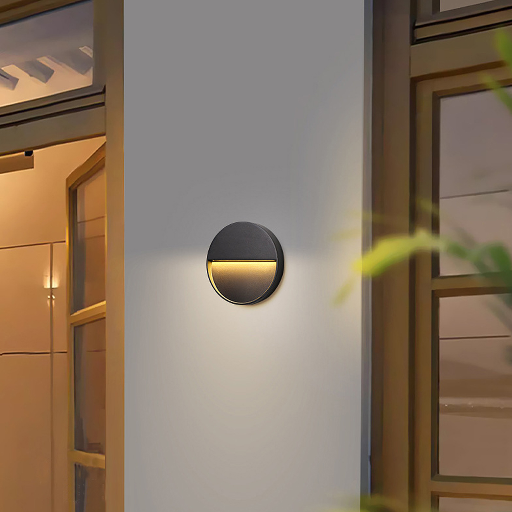 屋外ウォールライト外部燭台ランプ低電圧防水ラウンドバルコニー - Outdoor Lighting Year Round のレビューと価格