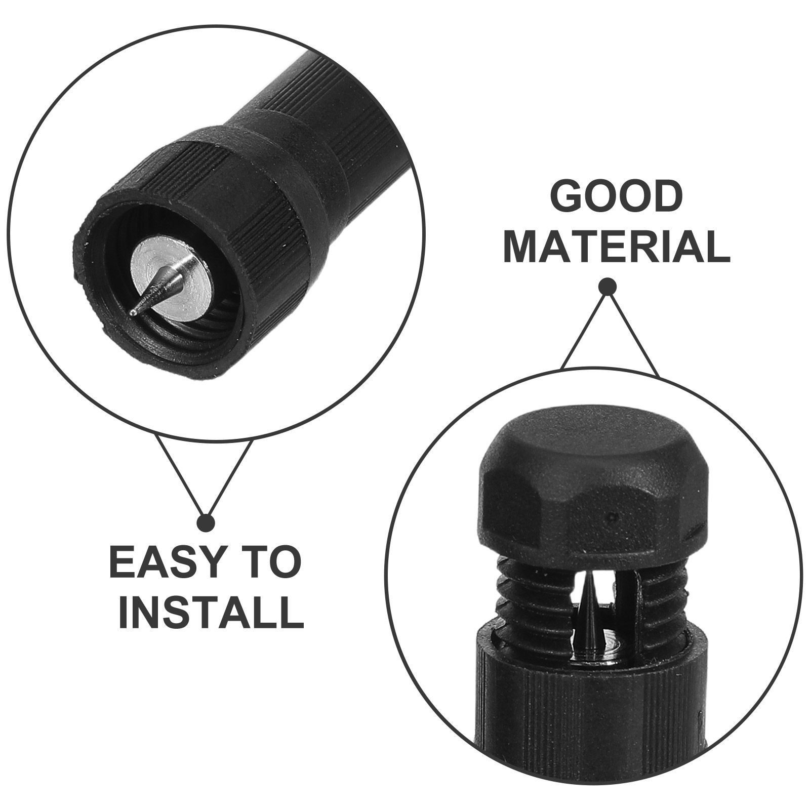 8個入り、防水仕様の低電圧用貫通式ワイヤーコネクター。屋外照 - Outdoor Lighting And Landscape のレビューと価格