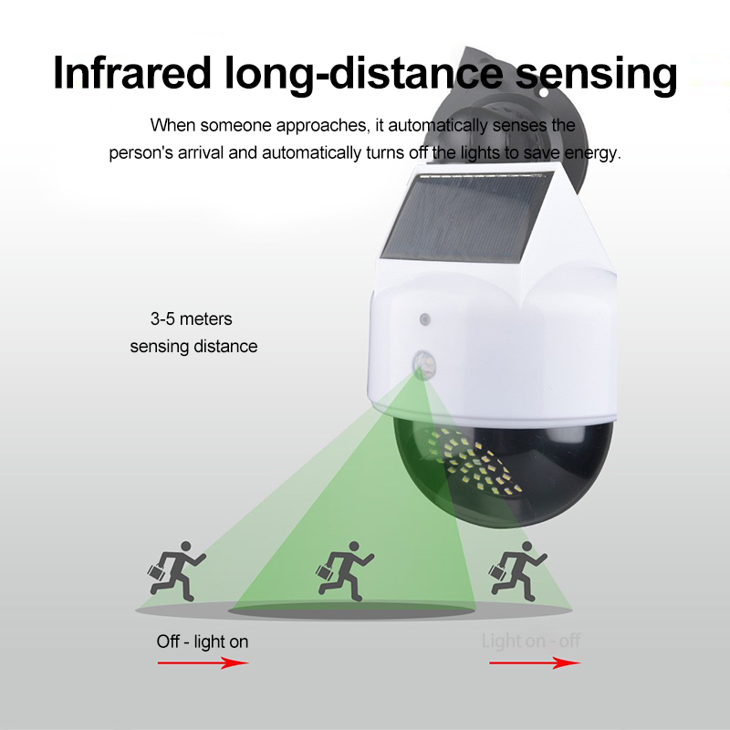 モーションセンサー付きソーラーシミュレーションカメラ,仮想カ - Outdoor Lighting Motion Sensor のレビューと価格